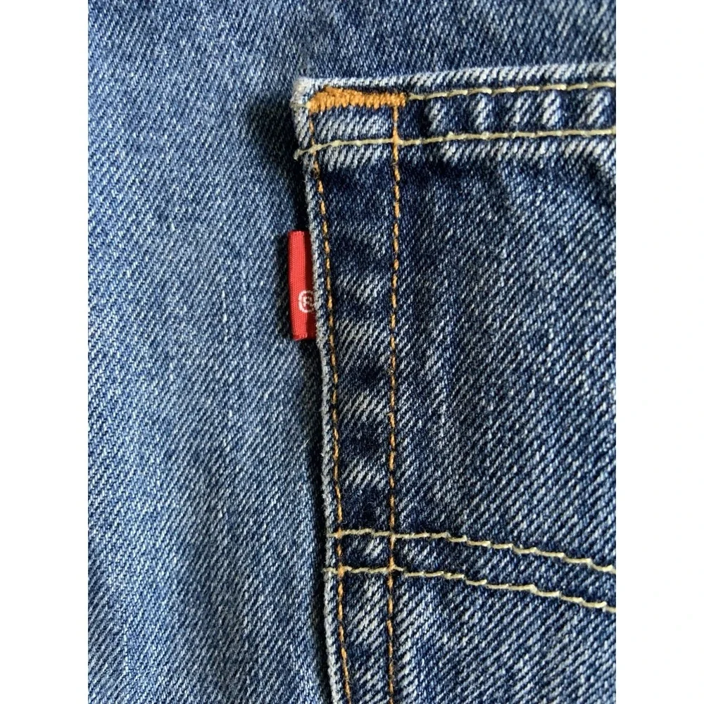 Levi's 550 Jeans Men Size 36x32 Blue Relaxed Fit Denim Cotton 92-108 Levi